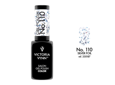 Victoria Vynn&trade; Gel Polish Soak Off 110 - Silver Foil