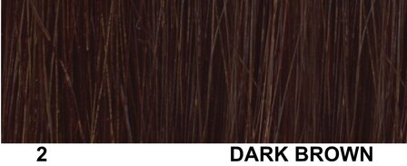 Haarstukje Twister Kleur: 2 Dark Brown