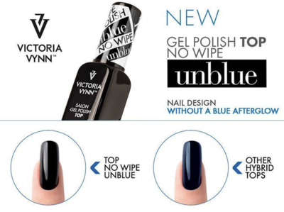 Victoria Vynn&trade; Gel Polish Soak Off Topcoat Unblue No Wipe 