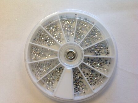 Carrousel Strass clear 2mm