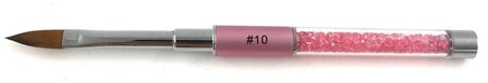 Acrylpenseel Pink Diamond 100% kolinsky nummer 10