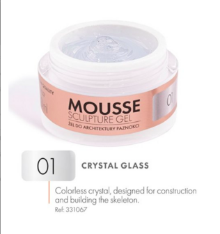 Victoria Vynn Mousse sculpture gel 01 Crystel Glass  50 ml