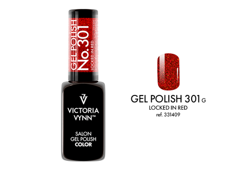 Victoria Vynn&trade; Gel Polish Soak  301 Locked red  Magic charm