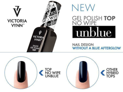 Victoria Vynn&trade; Gel Polish Soak Off Topcoat Unblue No Wipe 15 ml