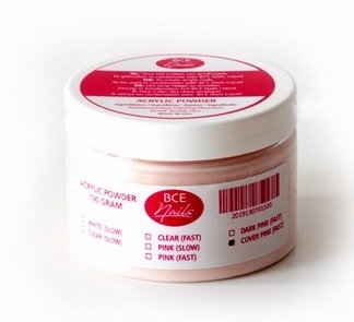 BCE Budget Acryl poeder Pink Slow 100 gram