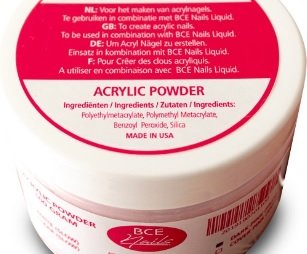 BCE Budget Acryl poeder Dark Pink Fast 50 gram