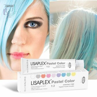 Lisaplex pastel kleurenkaart