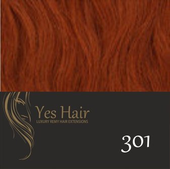 Yes Hair Weft 130 cm breed kleur 301 Midden Koper Blond 