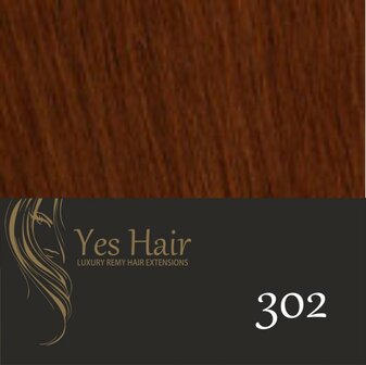 Yes Hair Weft 130 cm breed kleur 302 Donker Koper Blond