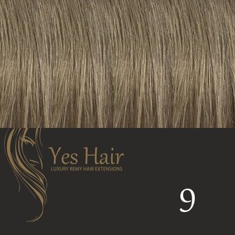 Yes Hair Weft 130 cm breed 42 cm lang kleur 9 AS donker blond