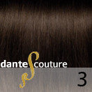 Dante couture-Dante Wire 30 cm Kleur 3 Midden Donker Bruin