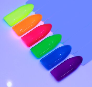 Neon Pigmenten 6 stuks