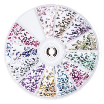 Quida - Carrousel Strass mix comma 2mm