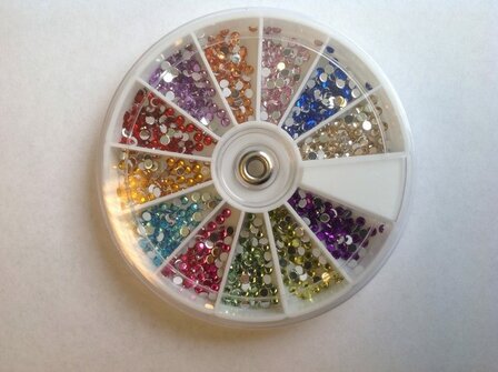 Quida - Carrousel Strass mix color 2.5 mm
