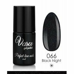 Vasco Gelpolish 066 Black Night 6ml 