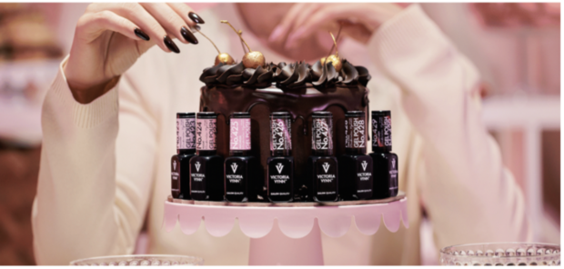 Victoria Vynn™ 8 Pack Gellak – Cherry on Top | 7 kleuren + Cat Eye + No Wipe Topcoat