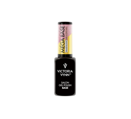Victoria Vynn Rubber Base - Mega Base Shimmer Peachpuff 8ml | 