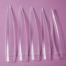 Extra-Long-Stiletto-tips-clear-10-stuks