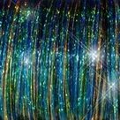 Hair-Tinsels-sparkle-Peacock-Kleuren-nummer-4-10-stuks