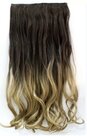 Clip-In-Hair-One-Stroke-wavy-55cm-OMBRE-#8-24