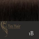 Yes-Hair-Weft-52-cm-breed-kleur-1B-Zwart-Bruin