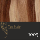 Yes-Hair-Weft-130-cm-breed-kleur-1005-Warm-Bruin-+-Blonde-highlights
