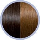 Seiseta Invisible Clip-on #6/27 Chocoladebruin/Midden Goudblond