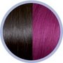 Seiseta Invisible Clip-on #1B/62 Zwart/Red Violet