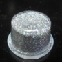 Glitter Zilver Hologram